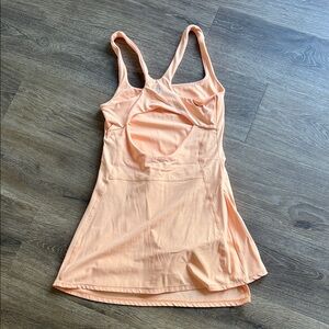 FP Movement by Free People Peach Cutout Mini Dress